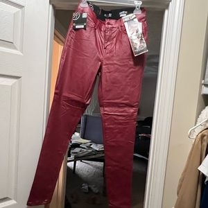 Faux Leather jeans